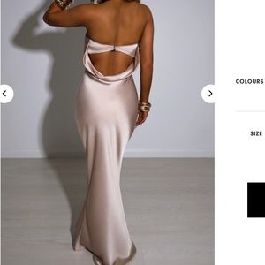 Champagne Maxi Dress